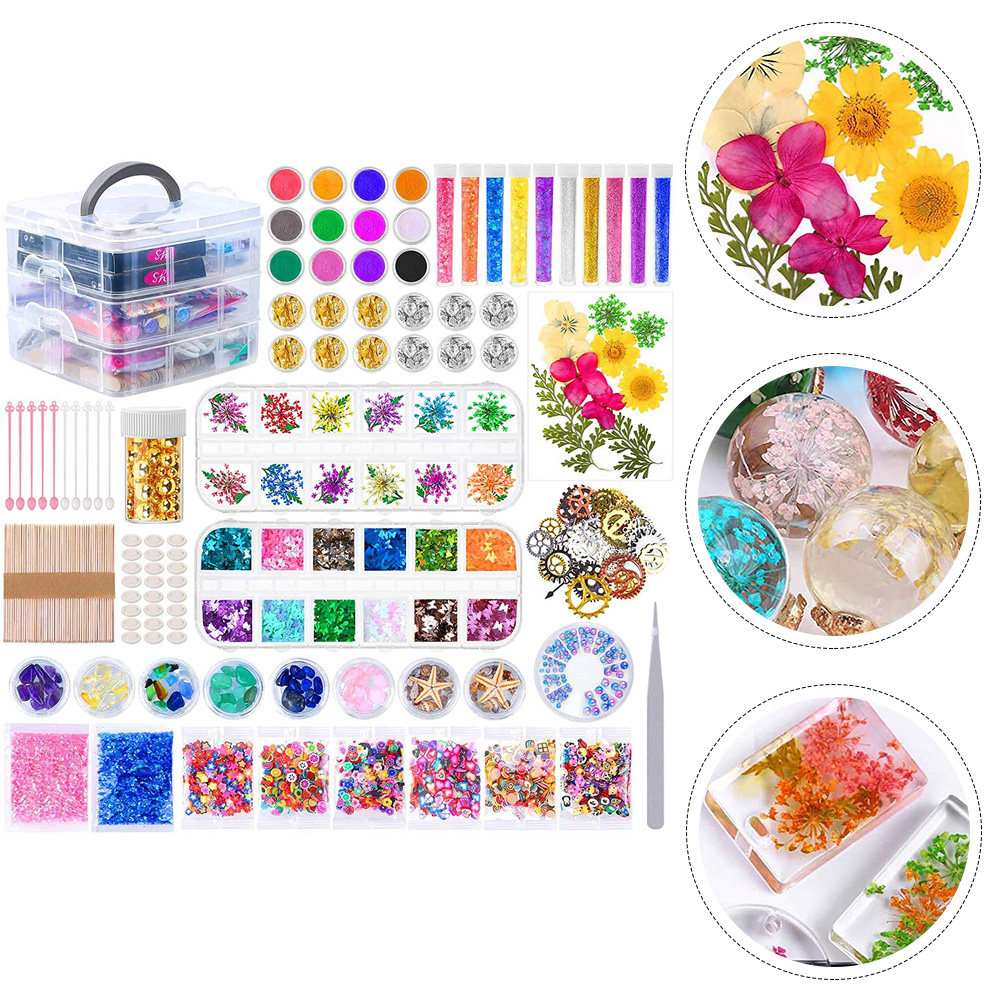 1Set Crystal Epoxy Resin Craft - مراجعة Resin Craft For Beginners وسعره