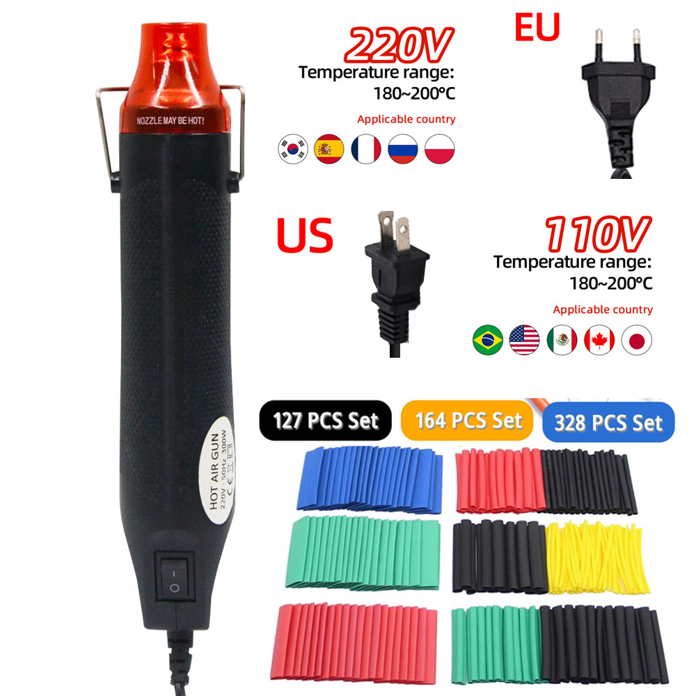 300W Hot Air Heat Gun Electric - مراجعة Heat Gun Small وسعره