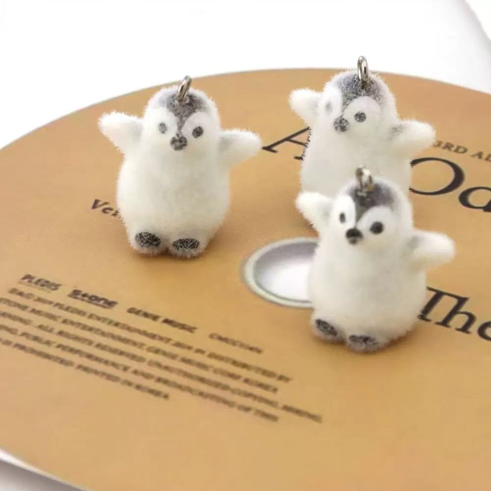 5pcs Flocking Small Penguin Re - مراجعة Resin Craft Projects وسعره