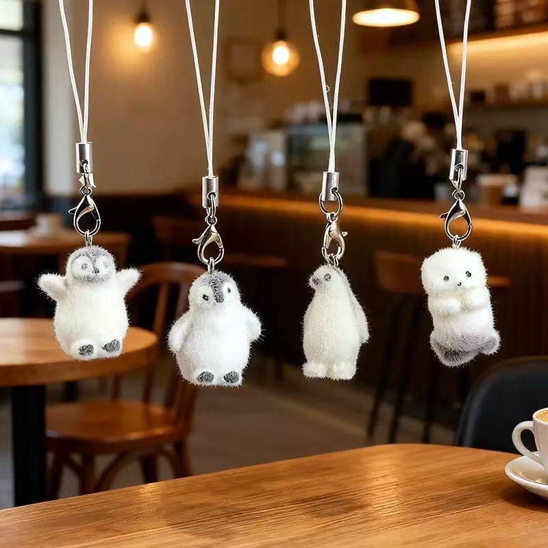 5pcs Flocking Small Penguin Re - مراجعة Resin Craft Projects وسعره