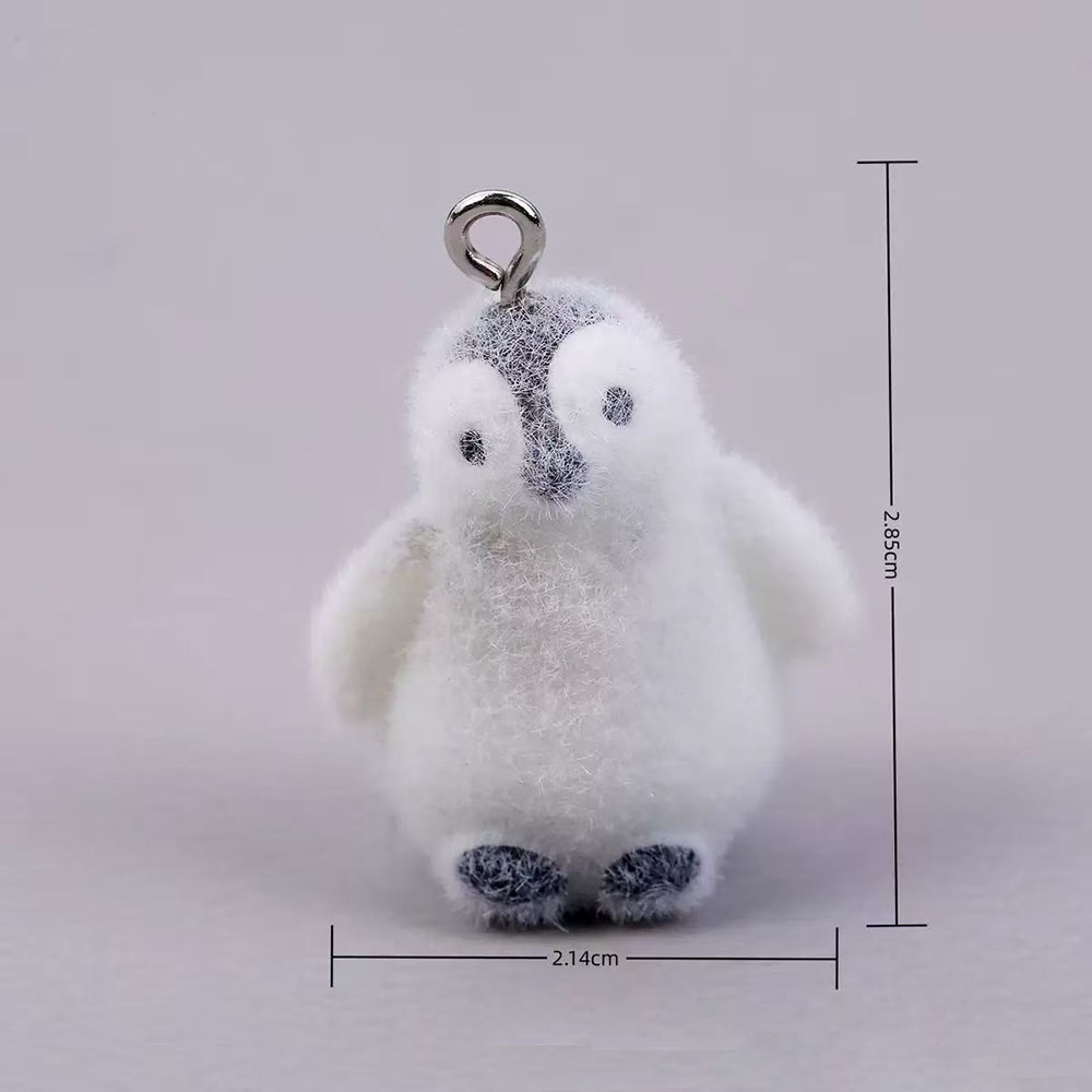 5pcs Flocking Small Penguin Re - مراجعة Resin Craft Projects وسعره