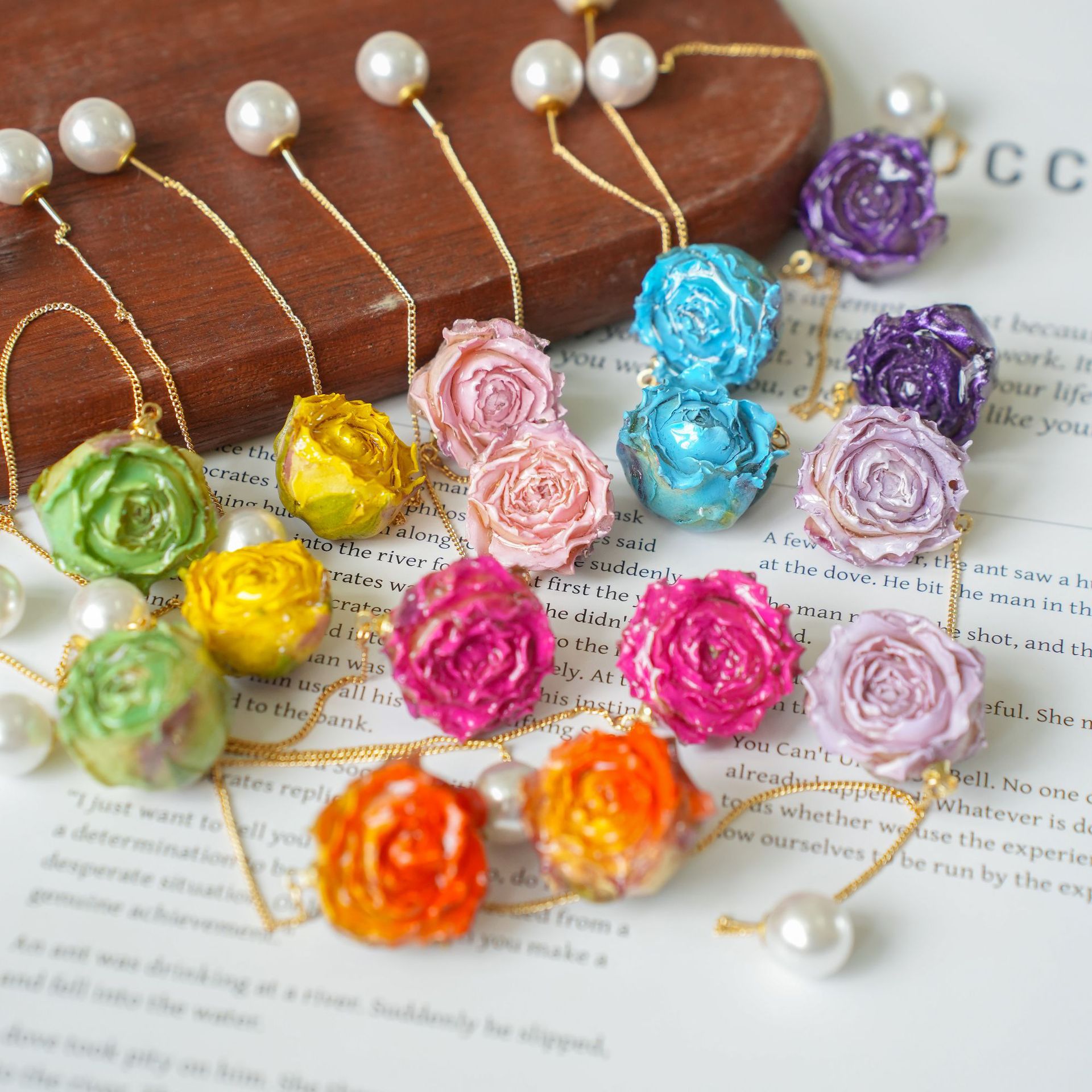 Preserved Rose Flower Series E - مراجعة Flower Preservation Resin وسعره