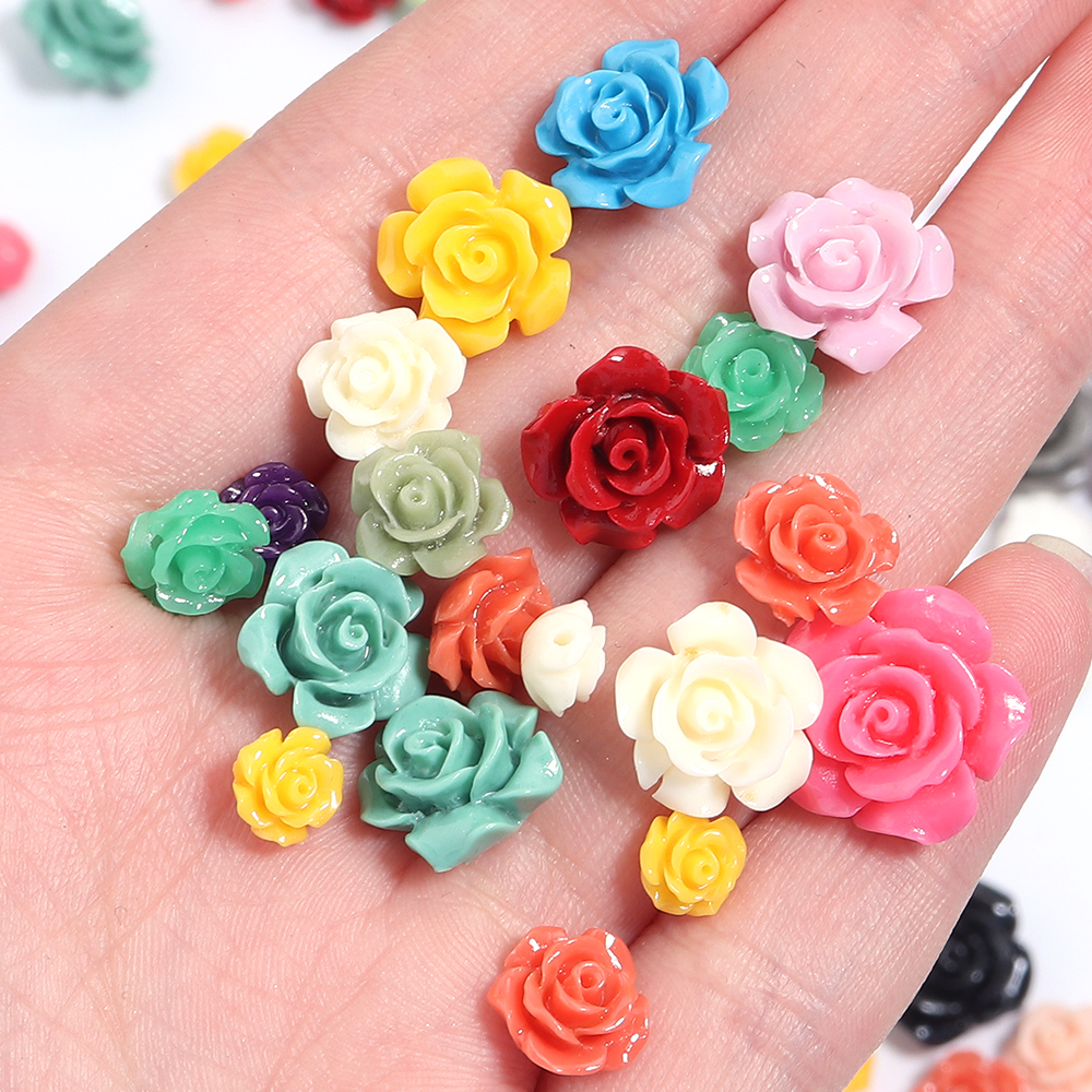 1 Strand 6 8 10 12 15mm Rose C - مراجعة Flower Preservation Resin وسعره
