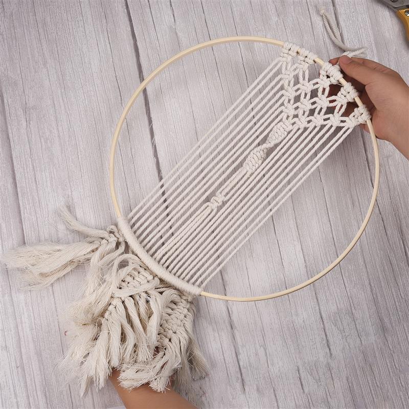 1/5Pcs 8-33cm Wooden DIY Handm - مراجعة Wood Ring Blank وسعره